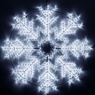 Фигура ARD-SNOWFLAKE-M8-950x950-540LED White (230V, 33W) (Ardecoled, IP65)