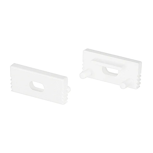 Заглушка SL-SLIM-H7 WHITE с отверстием (Arlight, Пластик)