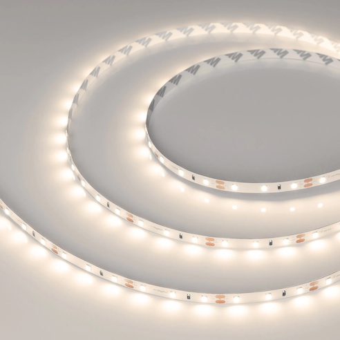 Лента RT-A60-8mm 12V Warm3000 (2 W/m, IP20, 2835, 50m) (Arlight, П2)