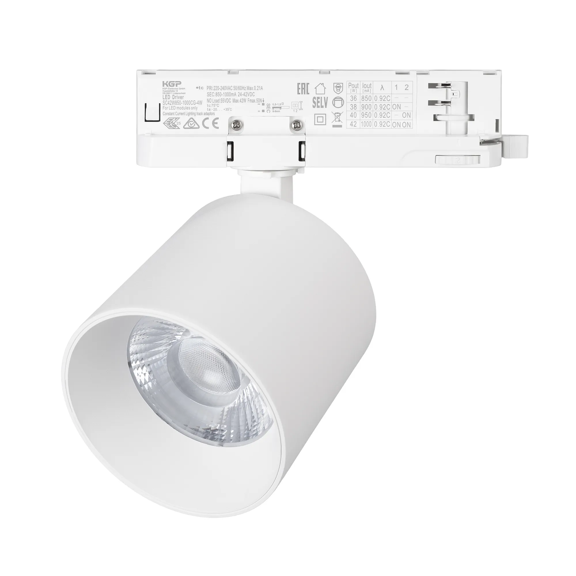 Светильник LGD-DYKE-4TR-R100-36W Day4000 (WH, 38 deg, 230V) (Arlight, IP20 Металл, 5 лет)