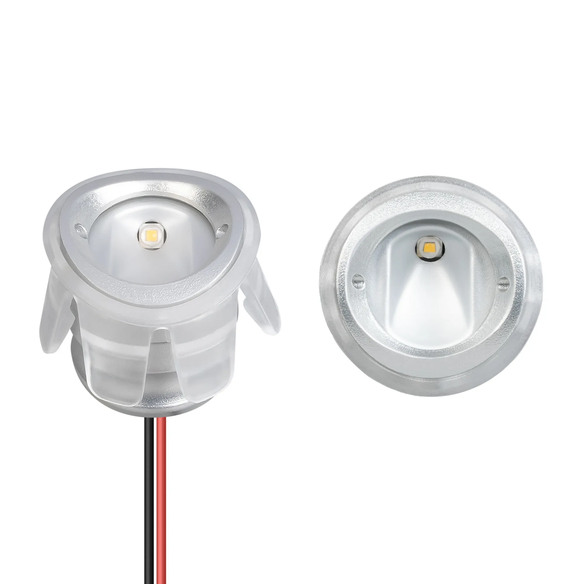 Светильник ALT-LODESTAR-HANDRAIL-R27-1.5W Warm3000 (GR, 30x60 deg, 12-24V) (Arlight, IP67 Металл, 3 года) - изображение товара