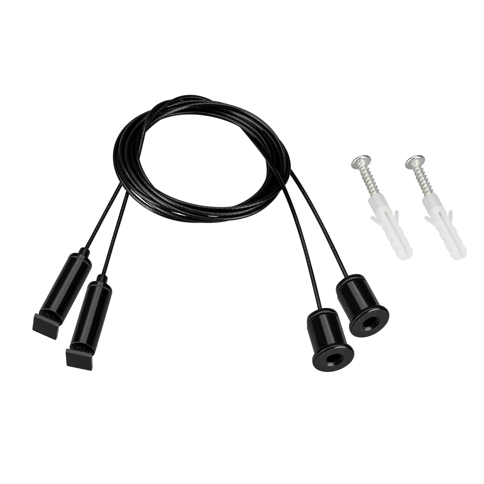 Подвес ARL-S-2x2m Set BLACK (Pad 9x2mm) (Arlight, Металл) - изображение товара