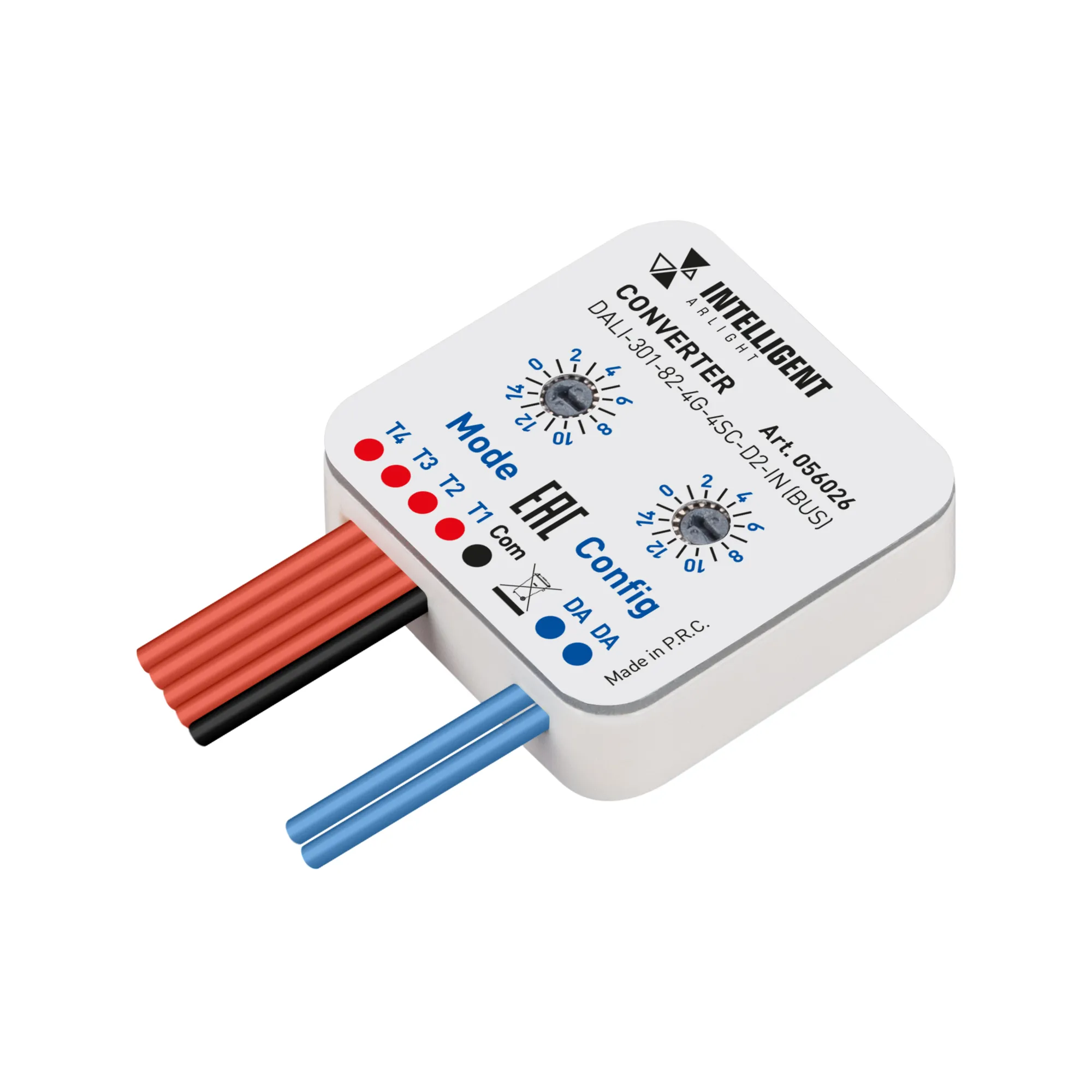 INTELLIGENT ARLIGHT Конвертер DALI-301-82-4G-4SC-D2-IN (BUS) (IARL, IP20 Пластик, 3 года) - изображение товара