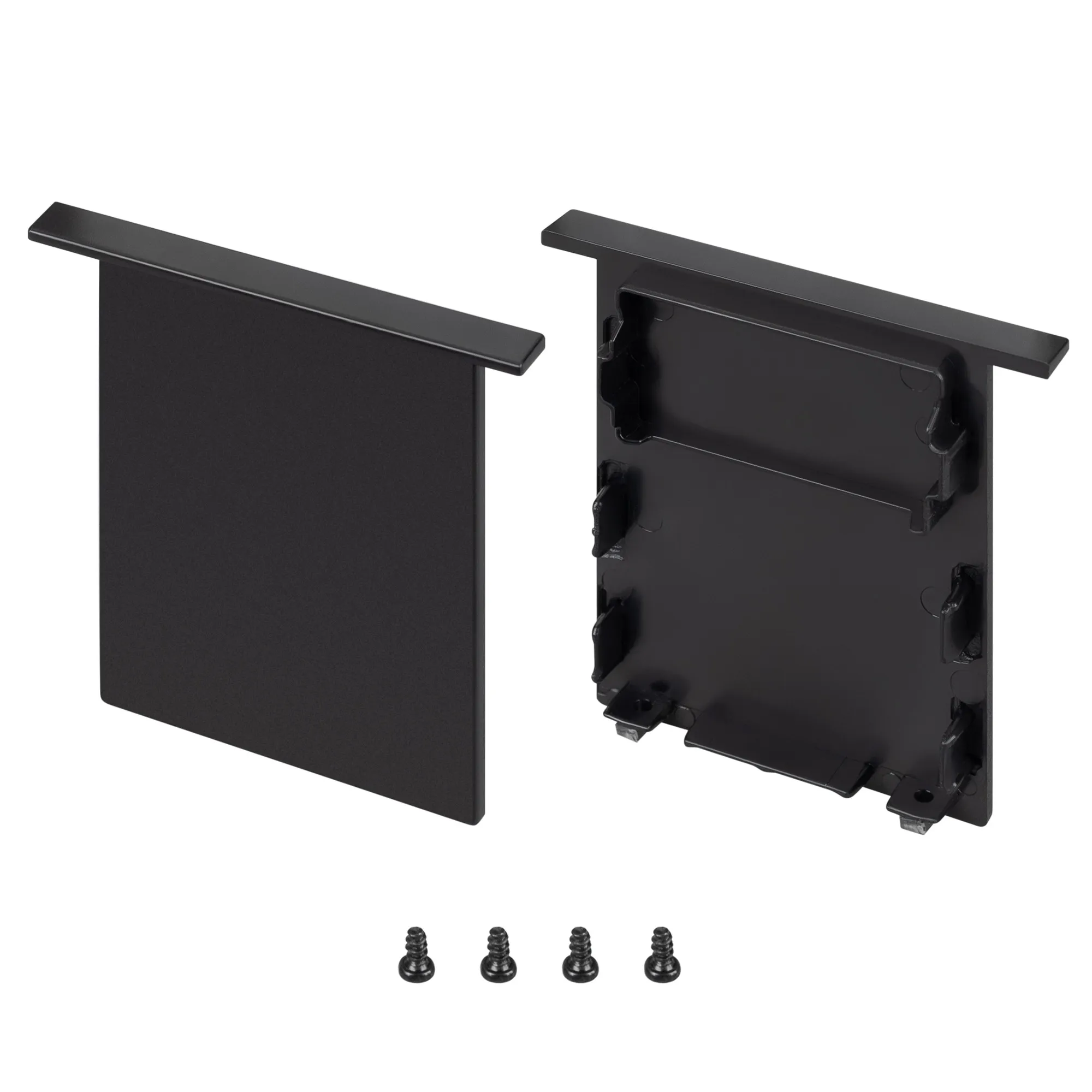 Заглушка SL-LINIA52-3L-F-MIDDLE BLACK глухая (Arlight, Пластик) - изображение товара