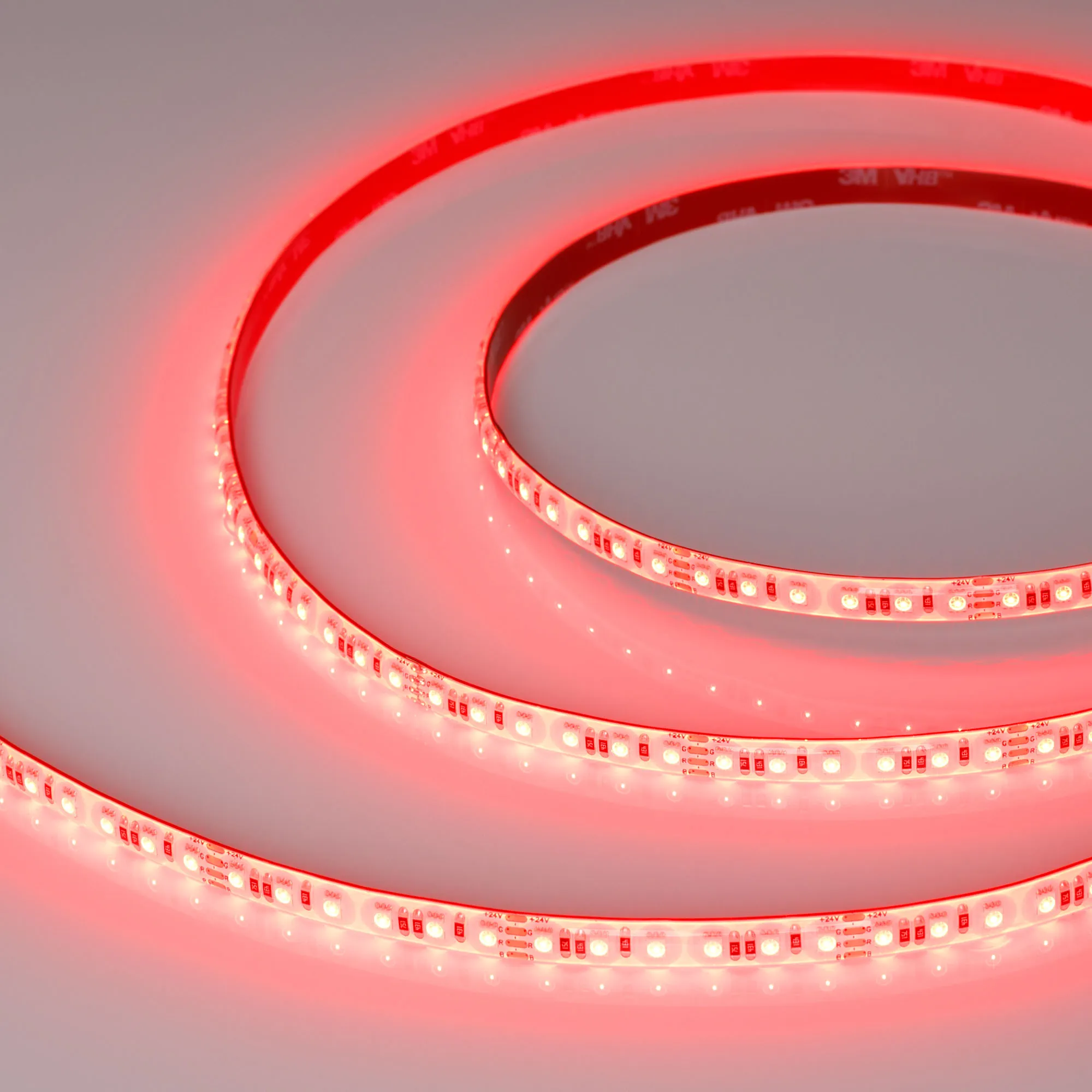 Лента светодиодная герметичная RTW-SE-A120-8mm 24V RGB (12 W/m, IP65, 2835, 5m) (Arlight, 5 лет) - изображение товара