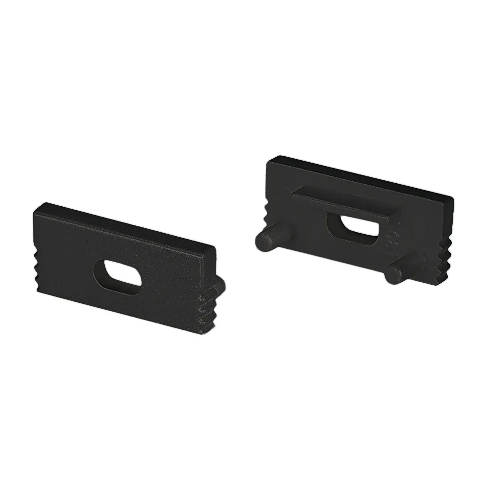 Заглушка SL-SLIM-H7 BLACK с отверстием (Arlight, Пластик) - изображение товара